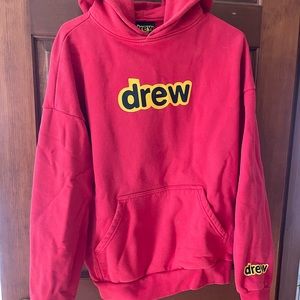Drew house secret red hoodie